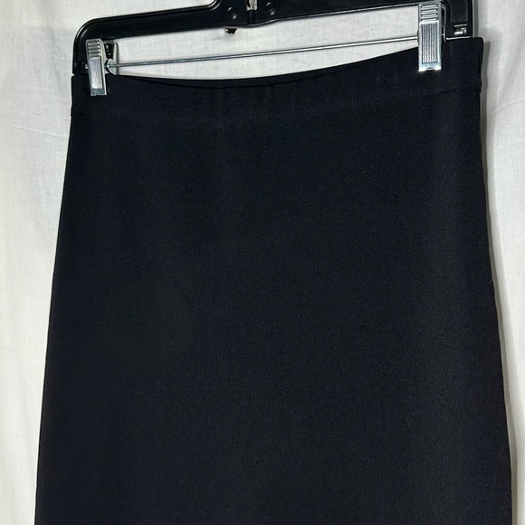 NWT ZARA Stretchy Pull On Black Bodycon Midi Pencil Skirt | Size Medium - Picture 9 of 16